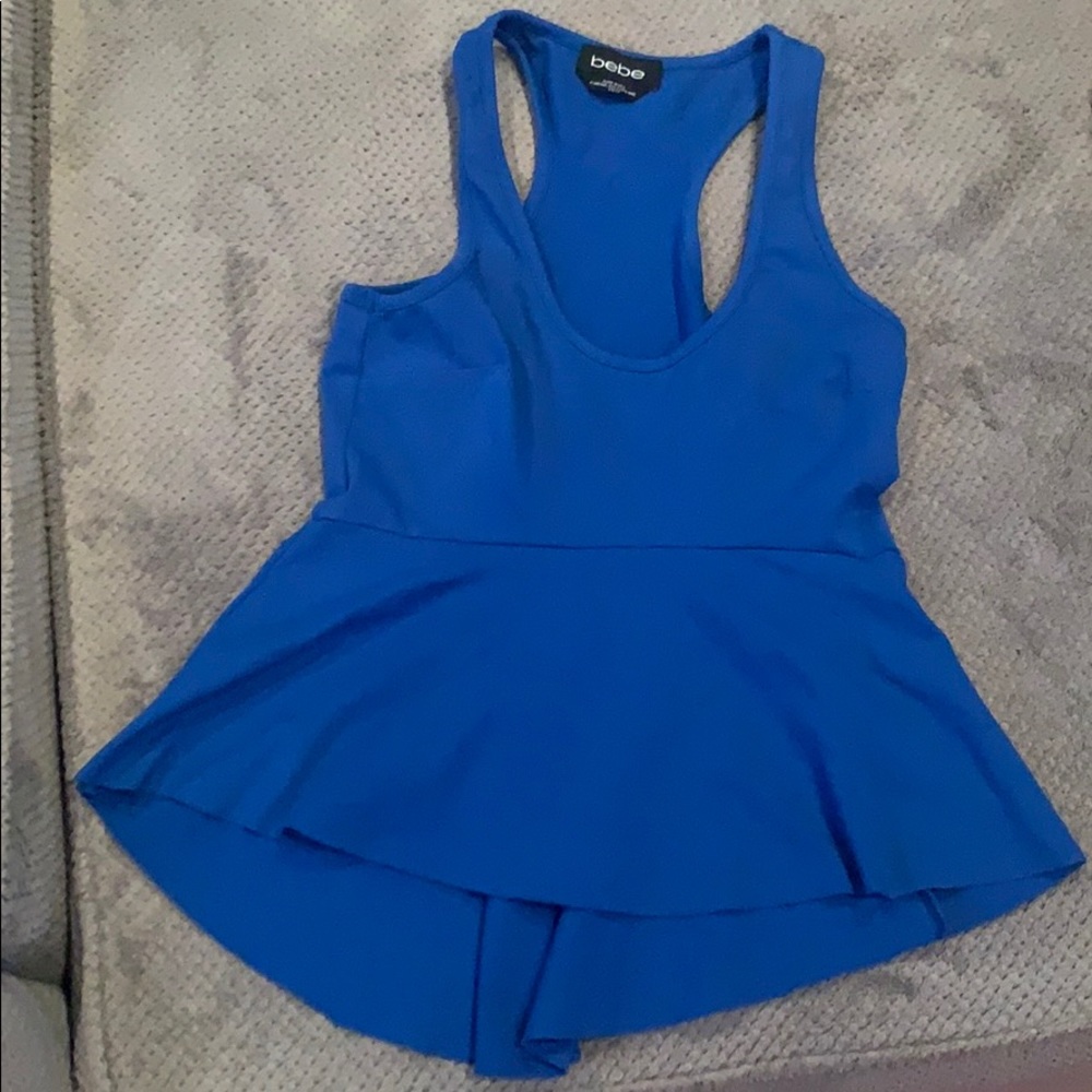 Bebe blue high to low tank
